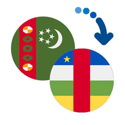 Jak wysłać pieniądze z Turkmenistanu do Republiki Środkowoafrykańskiej online?