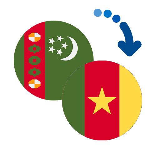 Wie kann man online Geld von Turkmenistan nach Kamerun senden?
