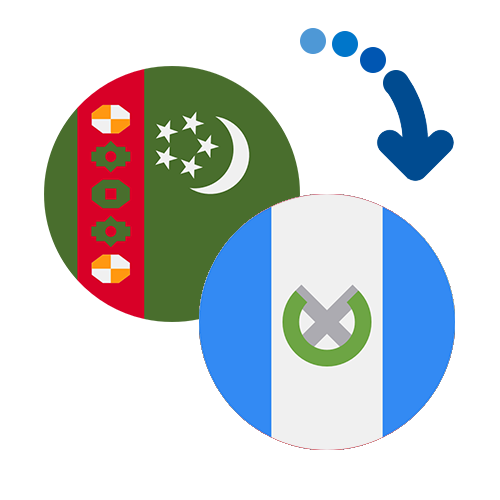 ¿Cómo mandar dinero de Turkmenistán a Guatemala?