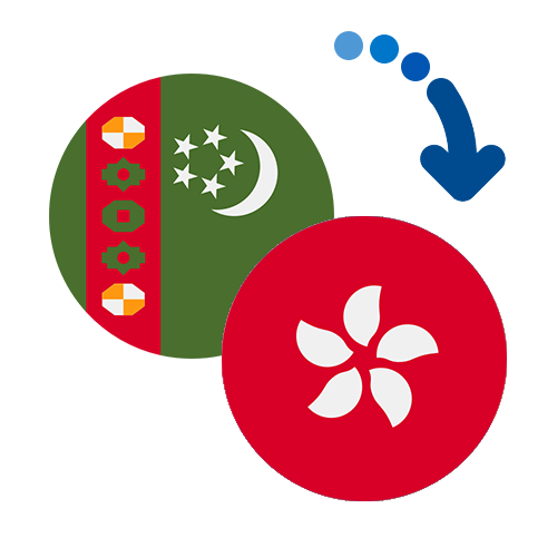 Wie kann man online Geld von Turkmenistan nach Hongkong senden?