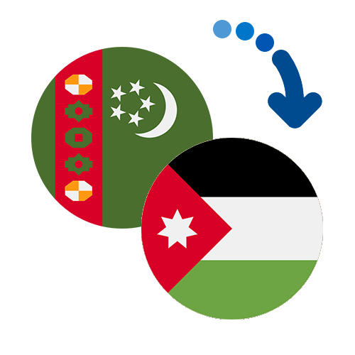 ¿Cómo mandar dinero de Turkmenistán a Jordania?