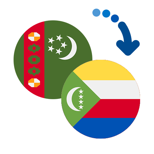 ¿Cómo mandar dinero de Turkmenistán a las Comoras?