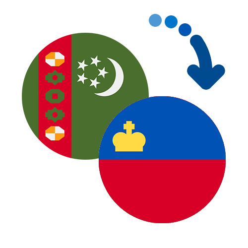 How to send money from Turkmenistan to Liechtenstein
