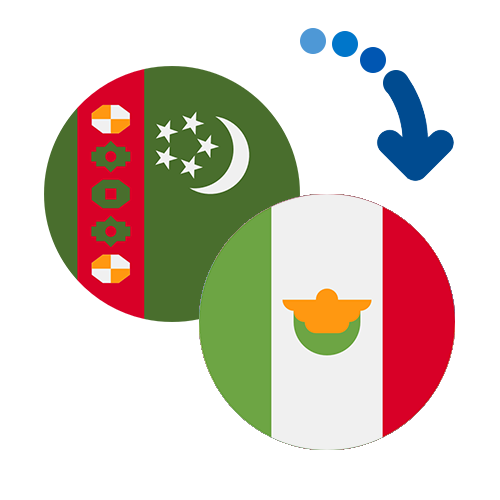 Как перевести деньги из Туркменистана в Мексику