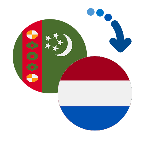 ¿Cómo mandar dinero de Turkmenistán a las Antillas Neerlandesas?