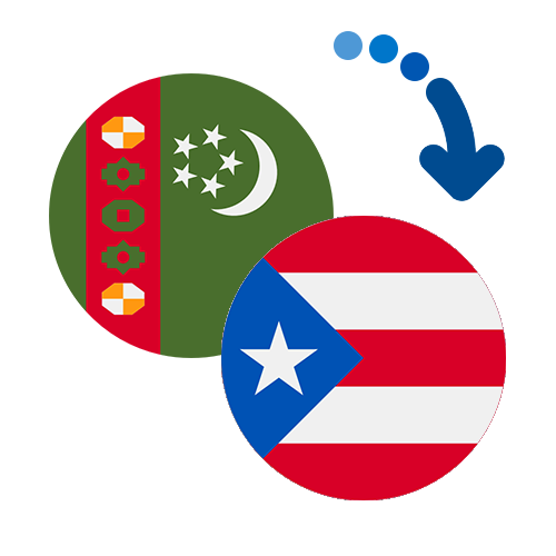 How to send money from Turkmenistan to Puerto Rico