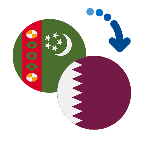 ¿Cómo mandar dinero de Turkmenistán a Qatar?
