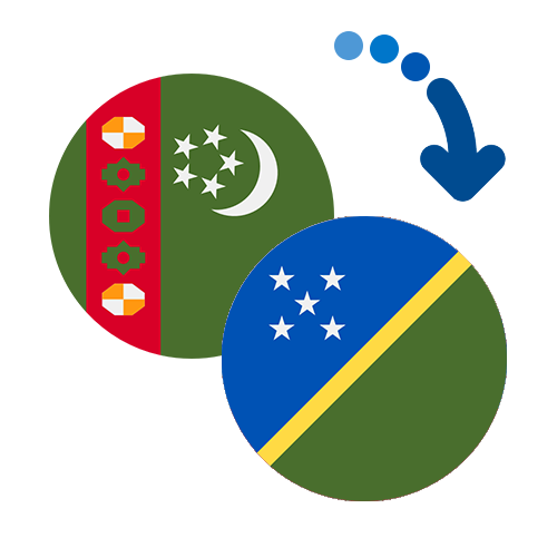 Wie kann man online Geld von Turkmenistan auf die Salomon-Inseln senden?