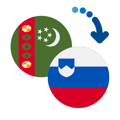¿Cómo mandar dinero de Turkmenistán a Eslovenia?