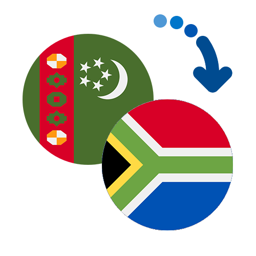 How to send money from Turkmenistan to South Africa