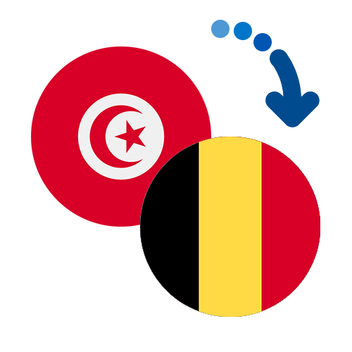 How to send money from Tunisia to Belgium