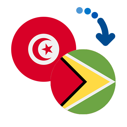 ¿Cómo mandar dinero de Túnez a Guyana?