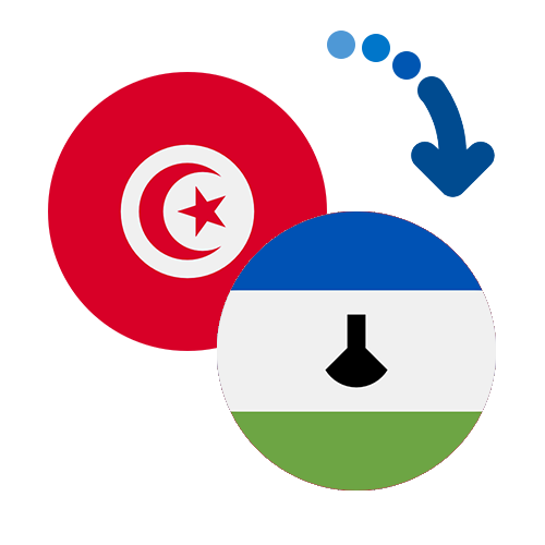 Jak wysłać pieniądze z Tunezji do Lesotho online?