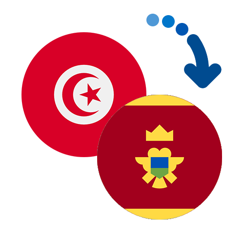 How to send money from Tunisia to Montenegro