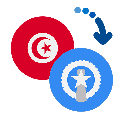 Jak wysłać pieniądze z Tunezji na Mariany Północne online?