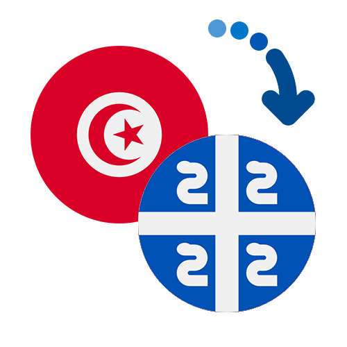 Wie kann man online Geld von Tunesien nach Martinique senden?