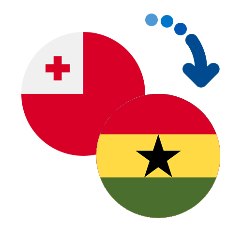 How to send money from Tonga to Ghana