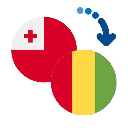 Як переказати гроші з Тонга в Гвінею