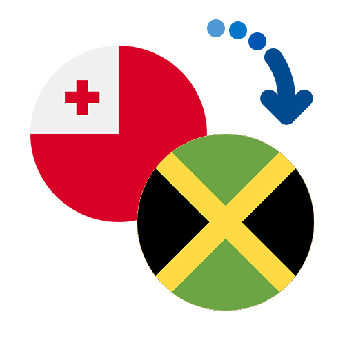 Wie kann man online Geld von Tonga nach Jamaika senden?