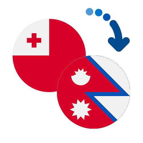 Wie kann man online Geld von Tonga nach Nepal senden?