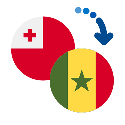 ¿Cómo mandar dinero de Tonga a Senegal?