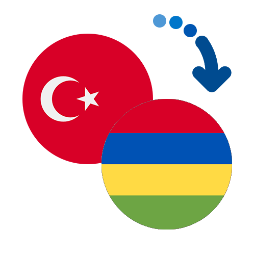 How to send money from Turkey to Mauritius