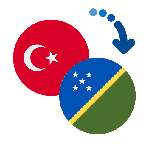 Wie kann man online Geld von der Türkei auf die Salomon-Inseln senden?
