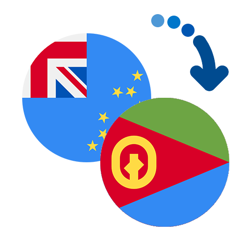 ¿Cómo mandar dinero de Tuvalu a Eritrea?