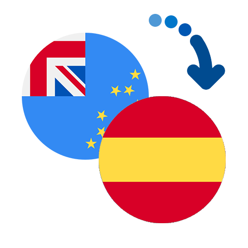 How to send money from Tuvalu to Spain