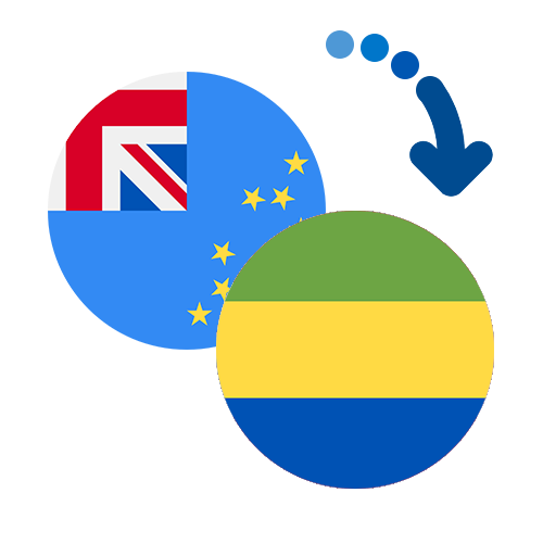 Jak wysłać pieniądze z Tuvalu do Gabonu online?