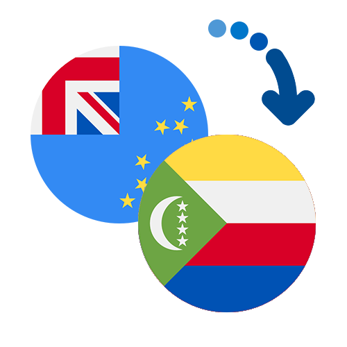 How to send money from Tuvalu to the Comoros
