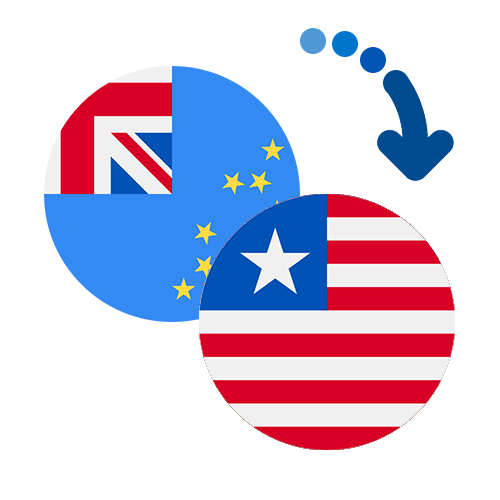 How to send money from Tuvalu to Liberia