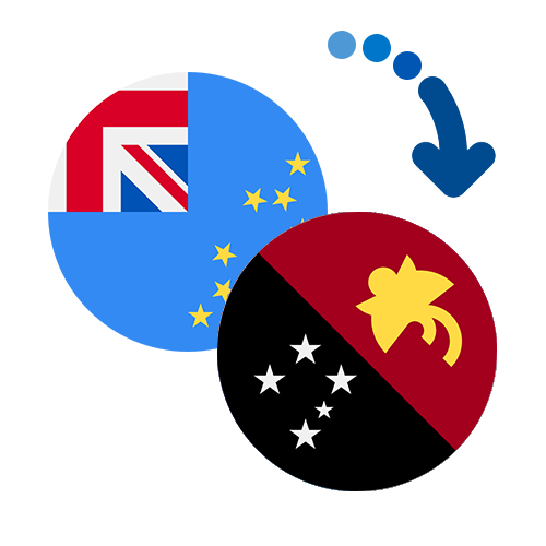 ¿Cómo mandar dinero de Tuvalu a Papúa Nueva Guinea?