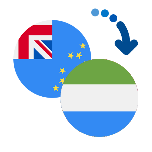 Jak wysłać pieniądze z Tuvalu do Sierra Leone online?
