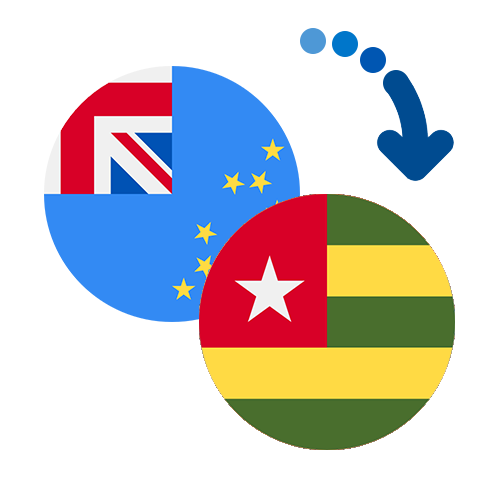Jak wysłać pieniądze z Tuvalu do Togo online?