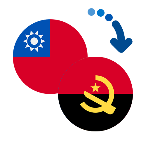 Wie kann man online Geld von Taiwan nach Angola senden?
