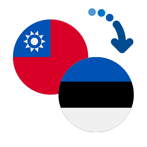 How to send money from Taiwan to Estonia