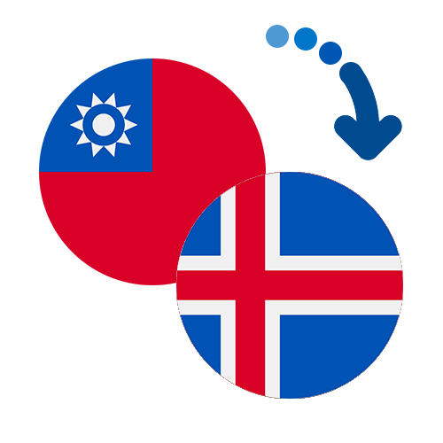 ¿Cómo mandar dinero de Taiwán a Islandia?