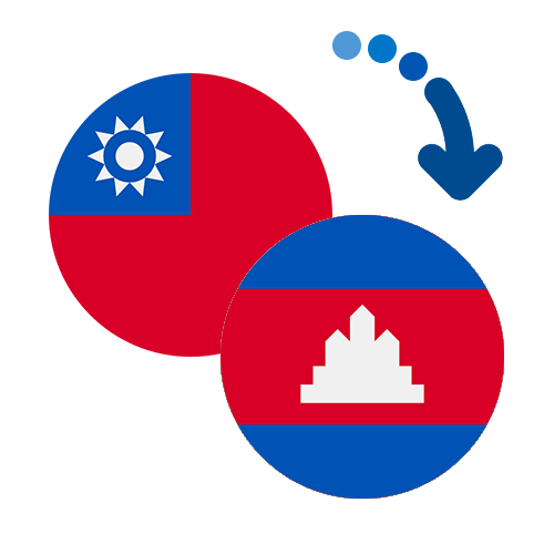 Wie kann man online Geld von Taiwan nach Kambodscha senden?