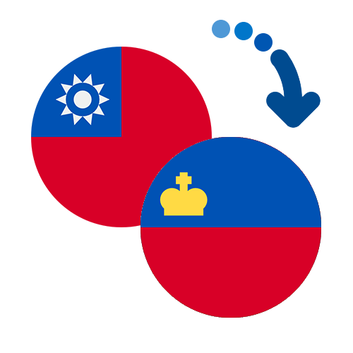 Wie kann man online Geld von Taiwan nach Liechtenstein senden?
