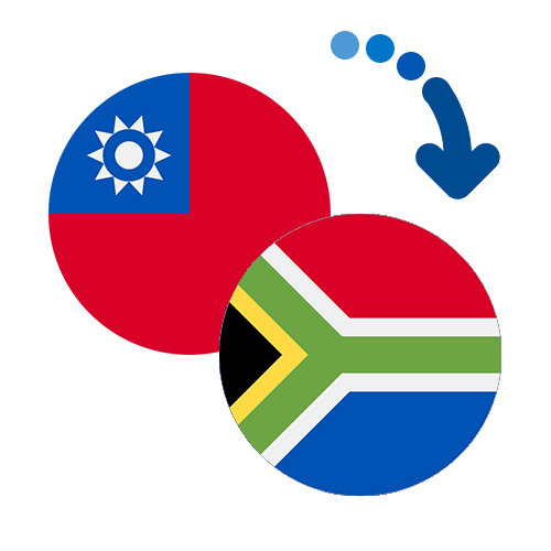 Wie kann man online Geld von Taiwan nach Südafrika senden?