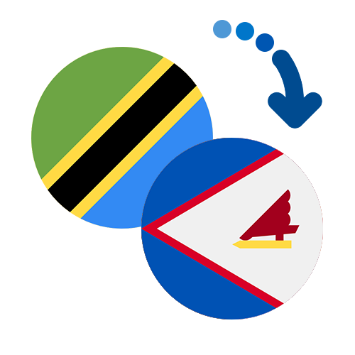 ¿Cómo mandar dinero de Tanzania a Samoa Americana?