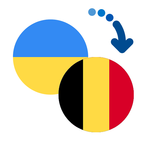 How to send money from Ukraine to Belgium
