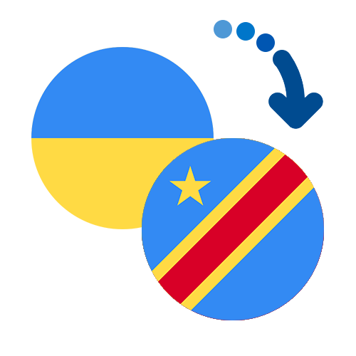 Wie kann man online Geld von der Ukraine nach Kongo senden?