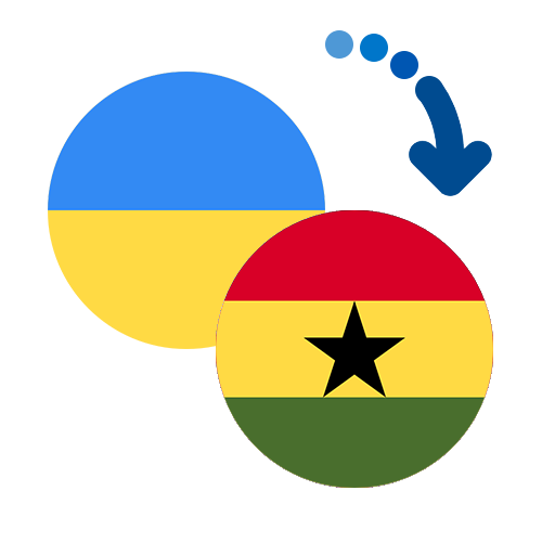 Wie kann man online Geld von der Ukraine nach Ghana senden?