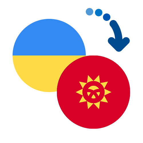 Wie kann man online Geld von der Ukraine nach Kirgisistan senden?