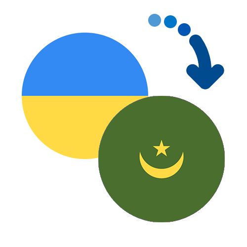 Wie kann man online Geld von der Ukraine nach Mauretanien senden?
