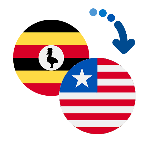 How to send money from Uganda to Liberia