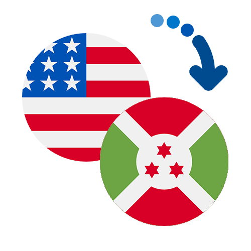 Wie kann man online Geld von den USA nach Burundi senden?