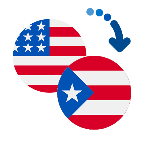 How to send money from the USA to Puerto Rico